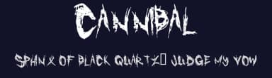 Cannibal by Murder Fonts — Script Handwritten Font — thumbnail 2