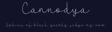 Cannodya by Katario Studio — Script Handwritten Font — thumbnail 2