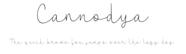 Cannodya by Katario Studio — Script Handwritten Font — thumbnail 1