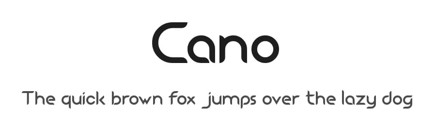 Cano by Sandylukee — Sans Serif Font