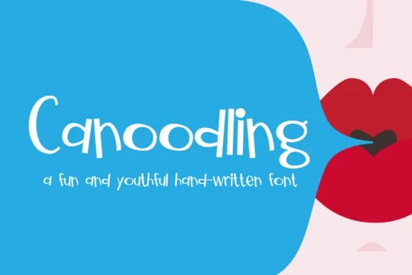 Canoodling Font by Illustration Ink — Script Handwritten Font
