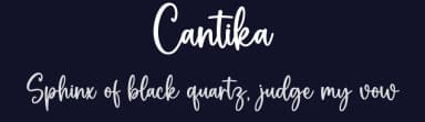 Cantika by Nirmala Creative — Script Handwritten Font — thumbnail 2