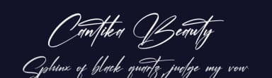 Cantika Beauty by Letterena Studios — Script Handwritten Font — thumbnail 2