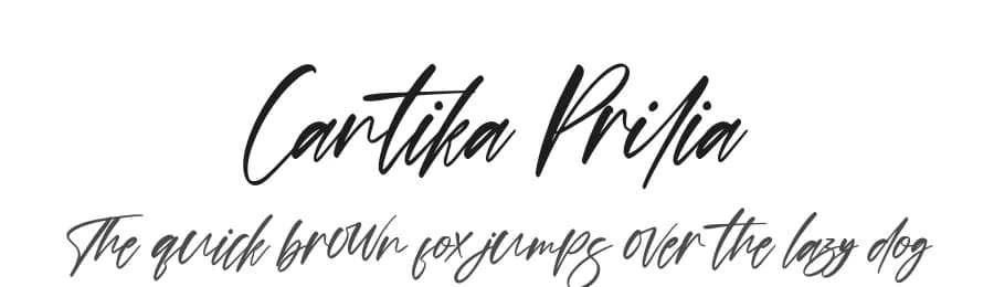 Cantika Prilia by Perspectype Studio - Letterena.com — Script Handwritten Font
