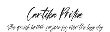 Cantika Prilia by Perspectype Studio - Letterena.com — Script Handwritten Font — thumbnail 1