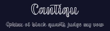 Cantiqu by Abo Daniel Studio — Script Handwritten Font — thumbnail 2