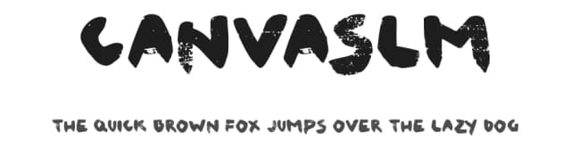 Canvaslm by hati — Script Handwritten Font