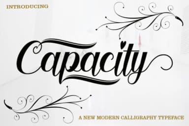 Capacity Font by faisal_Alfaraby — Script Handwritten Font — thumbnail 1