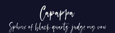 Capappa by Sronstudio — Script Handwritten Font — thumbnail 2