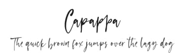 Capappa by Sronstudio — Script Handwritten Font — thumbnail 1