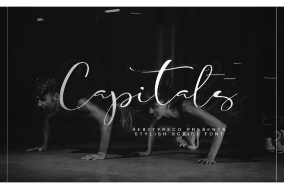 Capitals Font by BennyDesigns — Script Handwritten Font