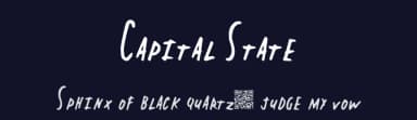 Capital State by Xerographer Fonts — Script Handwritten Font — thumbnail 2