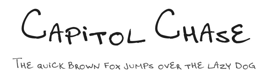 Capitol Chase by FontPanda — Script Handwritten Font