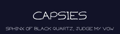 Capsies by Romina Chamorro — Script Handwritten Font — thumbnail 2