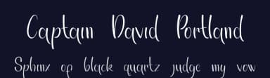 Captain David Portland by Nariswari Creative — Script Handwritten Font — thumbnail 2