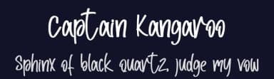 Captain Kangaroo by Letterara — Script Handwritten Font — thumbnail 2