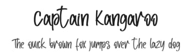 Captain Kangaroo by Letterara — Script Handwritten Font — thumbnail 1