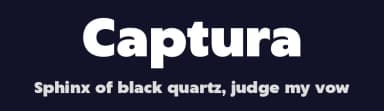 Captura by Anita Jürgeleit — Sans Serif Font — thumbnail 2