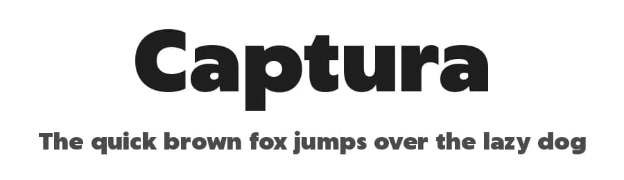 Captura by Anita Jürgeleit — Sans Serif Font