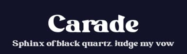 Carade by Din Studio — Serif Font — thumbnail 2