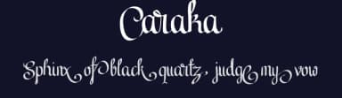Caraka by Edy Bagus — Script Handwritten Font — thumbnail 2