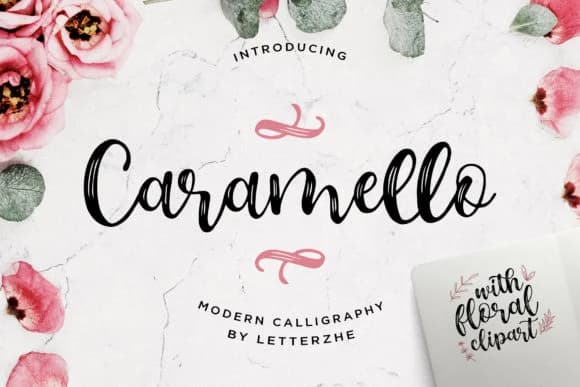 Caramello Font by letterzhe — Script Handwritten Font