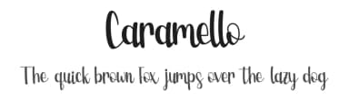 Caramello by Fillo Graphic — Script Handwritten Font — thumbnail 1
