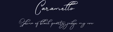 Caramello by FHFont — Script Handwritten Font — thumbnail 2