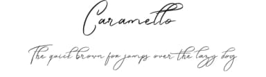 Caramello by FHFont — Script Handwritten Font — thumbnail 1