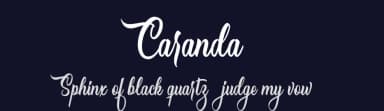Caranda by Billy Argel Fonts ® — Script Handwritten Font — thumbnail 2