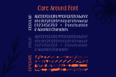 Care Around Font by Dani (7NTypes) — Script Handwritten Font — thumbnail 3