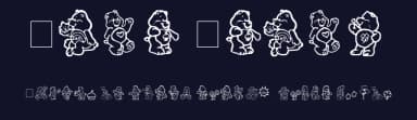 Care Bears by Iacy — Dingbats Font — thumbnail 2