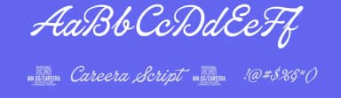Careera Script by Måns Grebäck — Script Handwritten Font — thumbnail 3