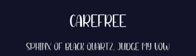 Carefree by Andi Moz — Script Handwritten Font — thumbnail 2