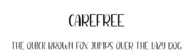 Carefree by Andi Moz — Script Handwritten Font — thumbnail 1