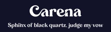 Carena by BrandSemut — Serif Font — thumbnail 2