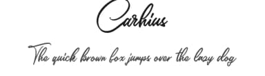 Carhius by Colative Studio — Script Handwritten Font — thumbnail 1