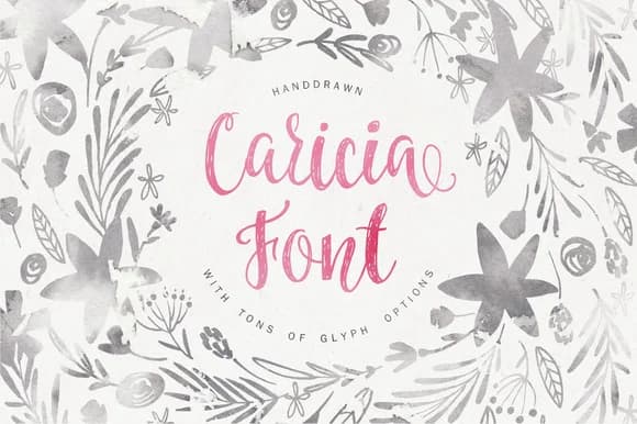 Caricia Font by Favete Art — Script Handwritten Font