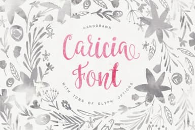 Caricia Font by Favete Art — Script Handwritten Font — thumbnail 1