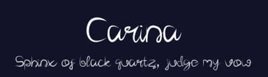 Carina by Creatnow Studio — Script Handwritten Font — thumbnail 2