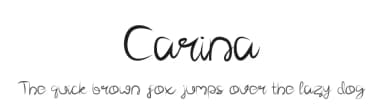 Carina by Creatnow Studio — Script Handwritten Font — thumbnail 1