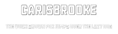 Carisbrooke by Vladimir Nikolic — Sans Serif Font — thumbnail 1