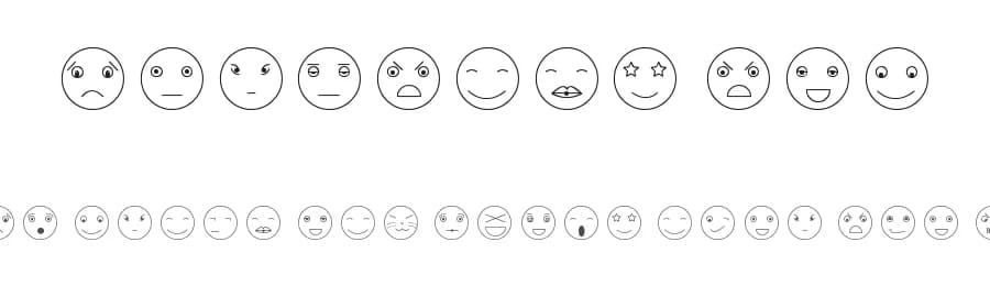 Caritons TFB by zanatlija — Dingbats Font