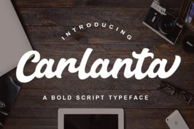 Carlanta Font by Authentic Studio — Script Handwritten Font — thumbnail 1