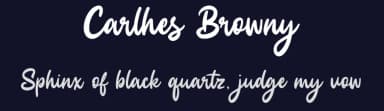 Carlhes Browny by Sizimon.id — Script Handwritten Font — thumbnail 2