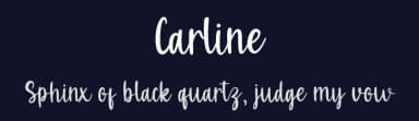 Carline by Graphix Line Studio — Script Handwritten Font — thumbnail 2