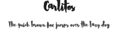 Carlitos by Katsia Jazwinska — Script Handwritten Font — thumbnail 1