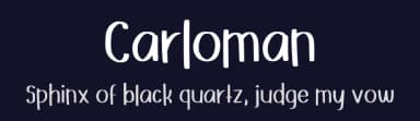 Carloman by Aisyah — Script Handwritten Font — thumbnail 2