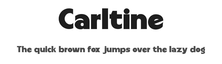 Carltine by Muksal Creative — Sans Serif Font