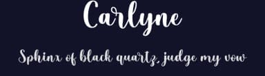 Carlyne by Makashi — Script Handwritten Font — thumbnail 2